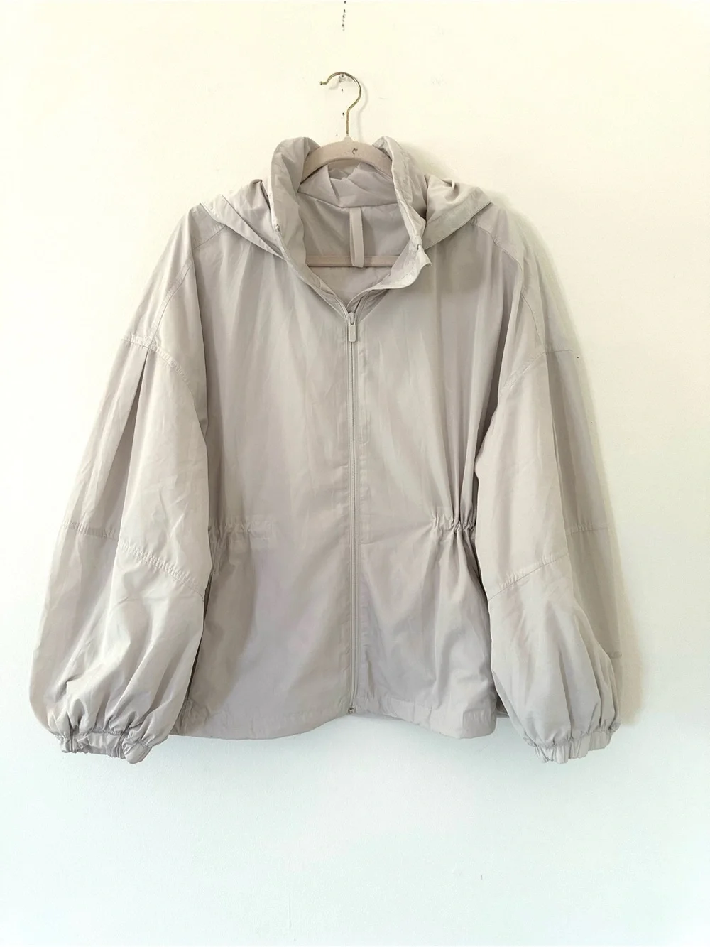 Lululemon Lightweight Cinch-Waist Jacket Bone size 12